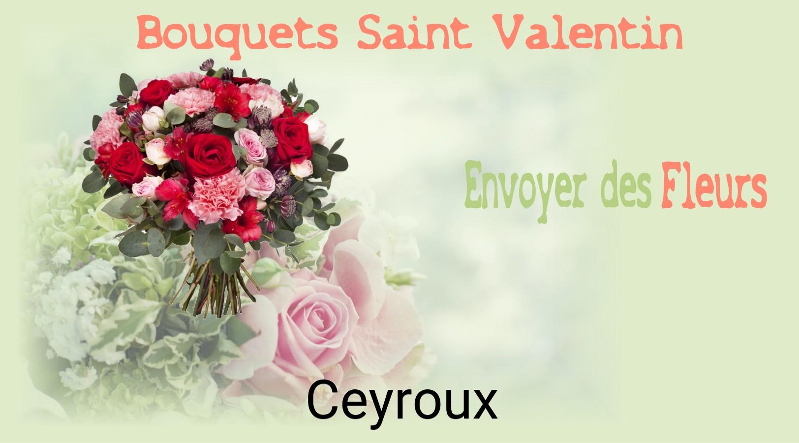 Roses de Saint-Valentin livrées à Ceyroux